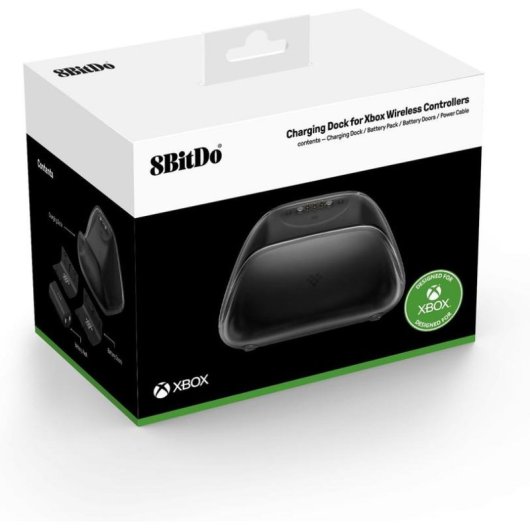 Station de Charge Xbox 8BitDo Magnétique USB-C Batterie 1100mAh