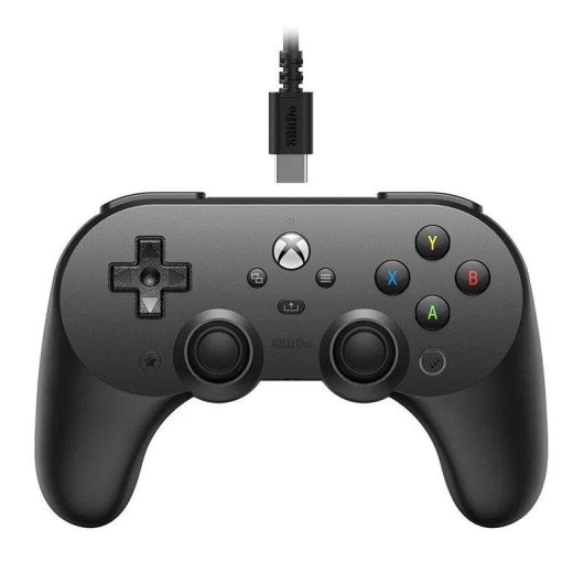 Manette 8BitDo Pro 2 Filaire Xbox Noir Ergonomique USB Type-C