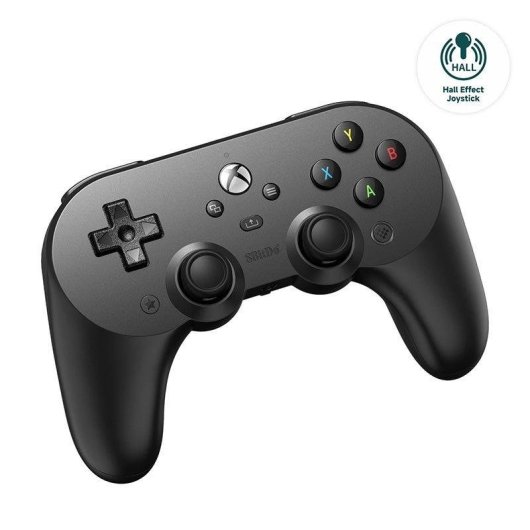 Manette 8BitDo Pro 2 Filaire Xbox Noir Ergonomique USB Type-C