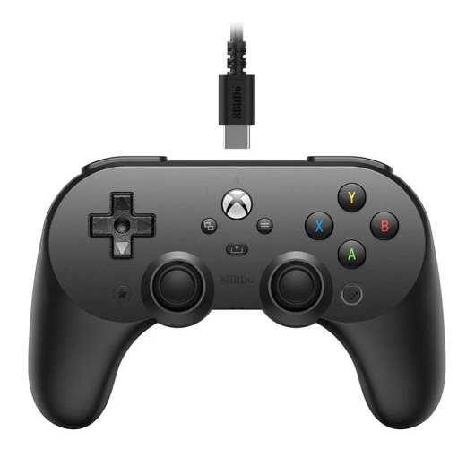 Manette 8BitDo Pro 2 Filaire Xbox Noir Ergonomique USB Type-C