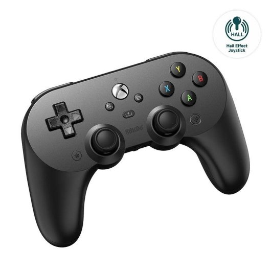 Manette 8BitDo Pro 2 Filaire Xbox Noir Ergonomique USB Type-C