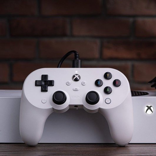Mando 8BitDo Pro 2 Blanco para Xbox Alámbrico USB-C