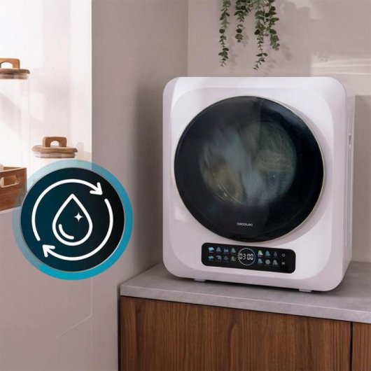 Sèche-linge à évacuation Cecotec Bolero DressCode Dry 3400V 3kg Classe G UV Care