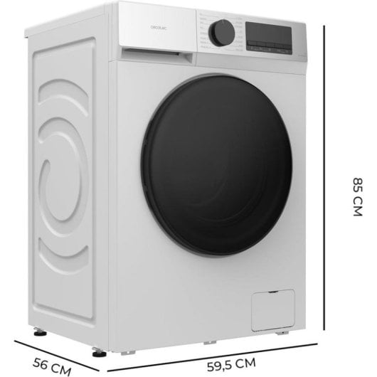 Lavadora Cecotec Bolero DressCode 9450 Inverter Carga Frontal 9Kg 1400rpm A-10% Blanca