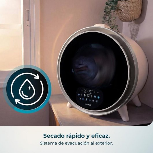 Secadora de ventilation Cecotec Bolero DressCode Dry 3600V 3kg Classe A UV Care