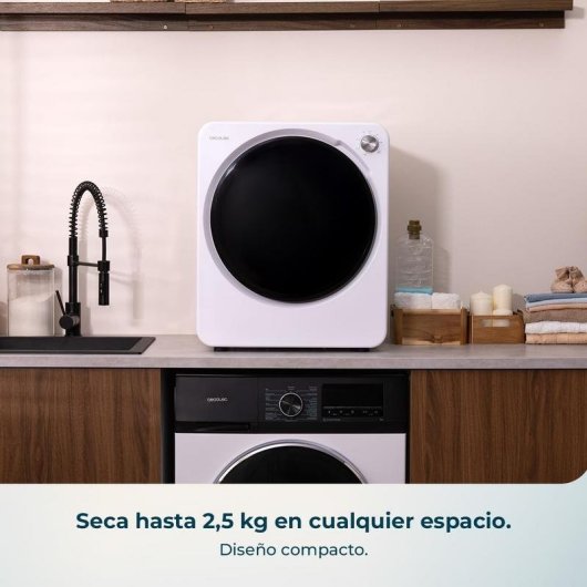 Secadora de evacuación Cecotec Bolero DressCode Dry 3150V 2,5kg 950W ECO