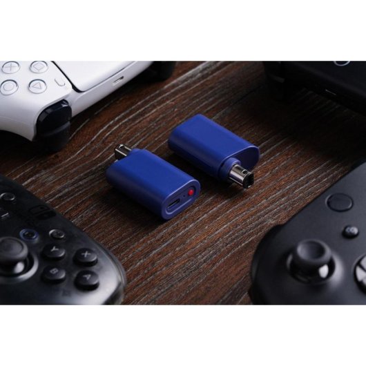Receptor Bluetooth 8BitDo Retro para NGC, Wii y Windows - Compatible con Mandos Xbox, PS4/PS5 y Switch Pro