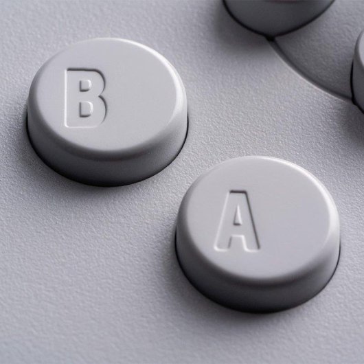 Mando 8BitDo 64 Bluetooth Blanco