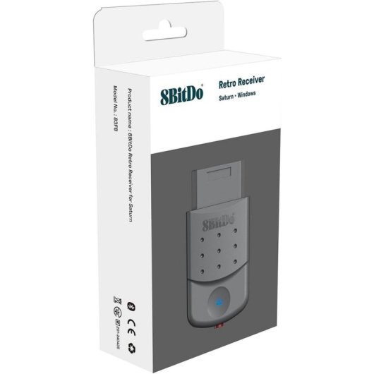Récepteur Bluetooth 8BitDo Saturn Windows Compatible Xbox PS5 Sans Fil