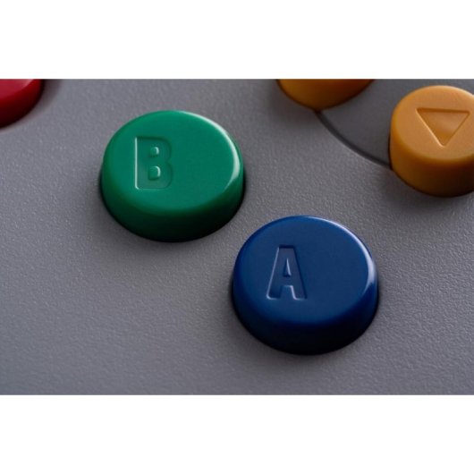 Controller 8BitDo 64 2.4G Wireless Grigio per N64 Analogue 3D Windows