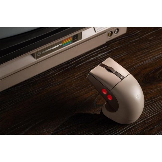 Rato 8BitDo Retro R8 C64 Base Carregamento DPI 26000 Bluetooth