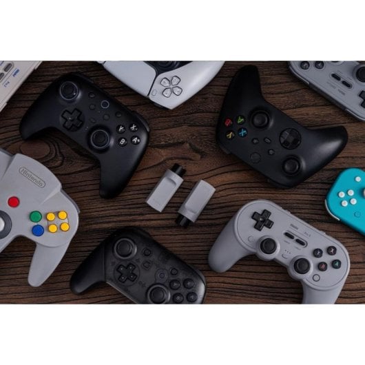 Receptor Retro 8BitDo para N64 y Windows, Compatible con Mandos Bluetooth