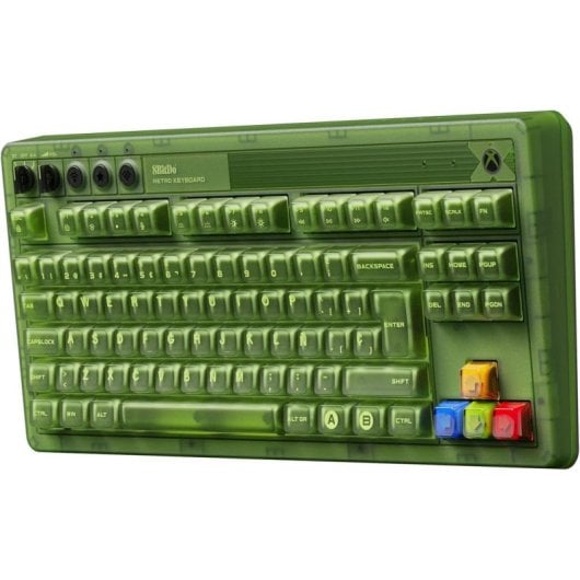 Tastatur 8BitDo Retro 87 mechanisch RGB Bluetooth 2.4G USB-C Xbox ISO Spanish