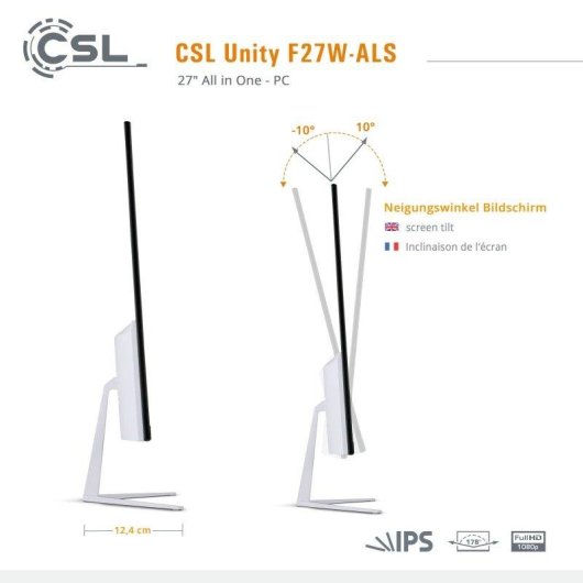 All-in-One PC CSL Unity F27-ALS Intel N200 16GB 2000GB SSD UHD 27" Windows 11 Home
