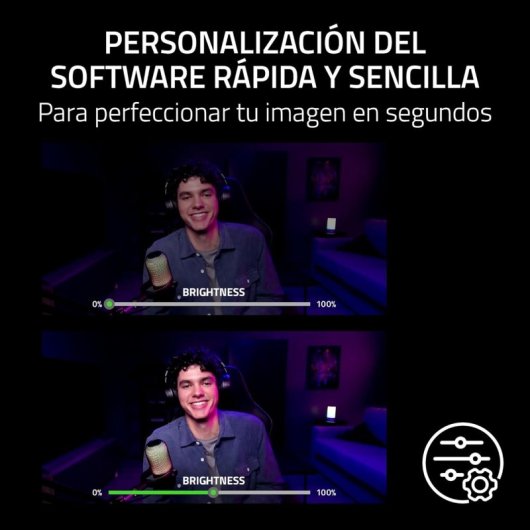 Cámara web Razer Kiyo V2 X Quad HD 60 FPS Blanco