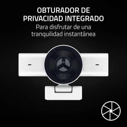 Cámara web Razer Kiyo V2 X Quad HD 60 FPS Blanco