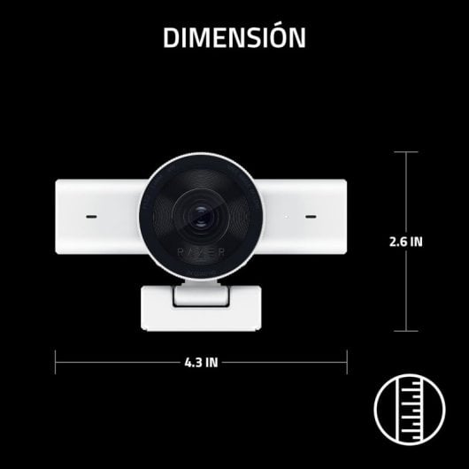 Cámara web Razer Kiyo V2 X Quad HD 60 FPS Blanco