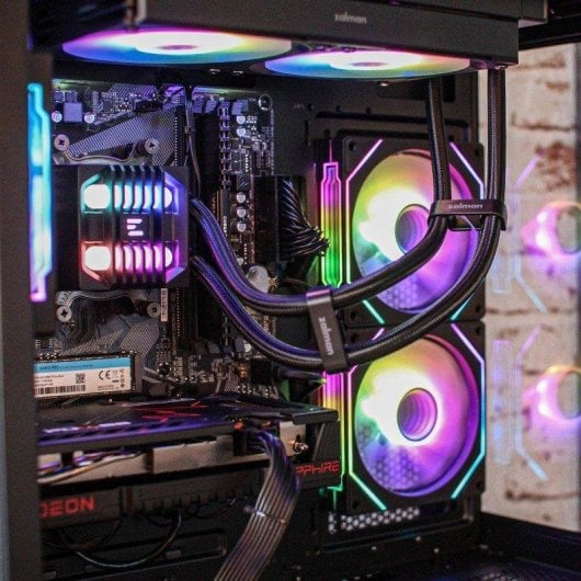 PC Sobremesa PCM Aeon Live AMD Ryzen 5 5500 16GB 1TB SSD RX 9060 8GB Windows 11 Pro