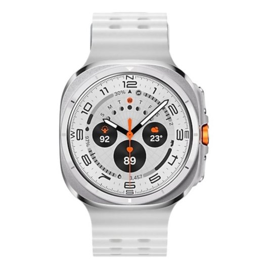 Samsung Galaxy Watch Ultra 4G GPS 47mm Super AMOLED Titanio Blanco M Resistencia Agua IP68 Pulsómetro