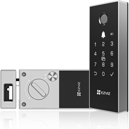 Smart Lock EZVIZ DL03 PRO WiFi Fingerabdruck App Öffnung Alarm integriert
