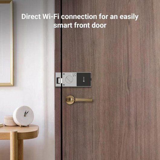 Smart Lock EZVIZ DL03 PRO WiFi Fingerabdruck App Öffnung Alarm integriert
