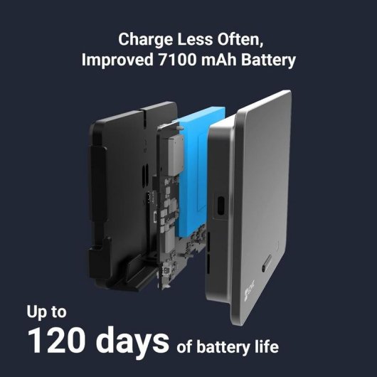 Mirilla Digital WiFi EZVIZ EP4 GR Pantalla 5.5” 155° Audio Bidireccional