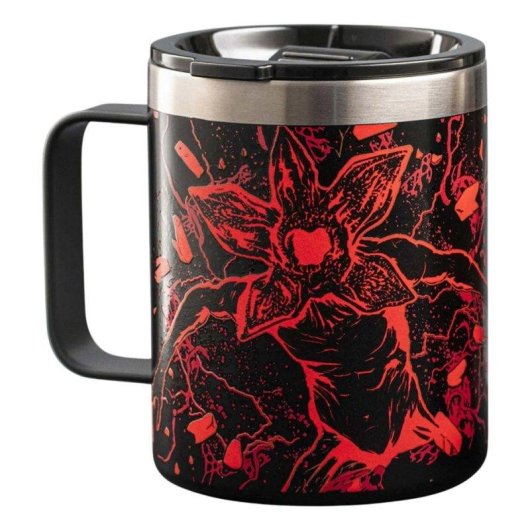 Tasse Bialetti STRTH02A Stranger Things 380ml Edelstahl Doppelwand