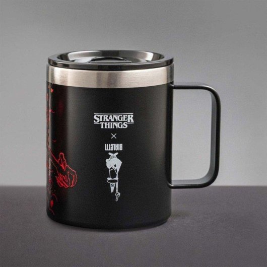 Tasse Bialetti STRTH02A Stranger Things 380ml Edelstahl Doppelwand