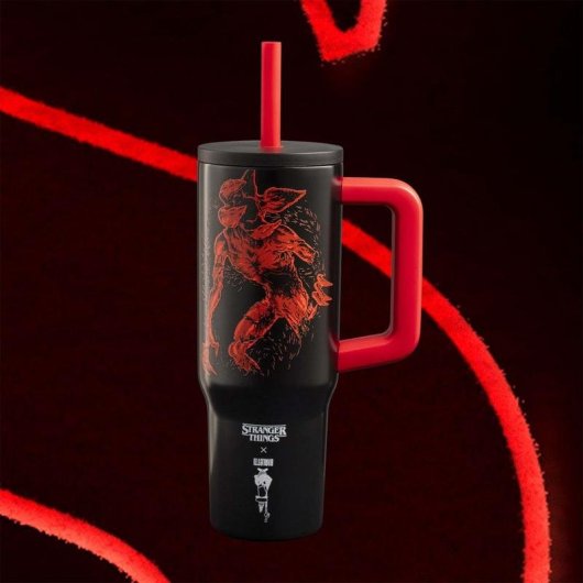 Thermobecher Bialetti STRTH01A Stranger Things 900 ml doppelwandig