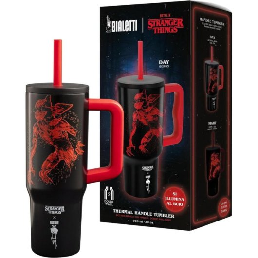 Thermobecher Bialetti STRTH01A Stranger Things 900 ml doppelwandig