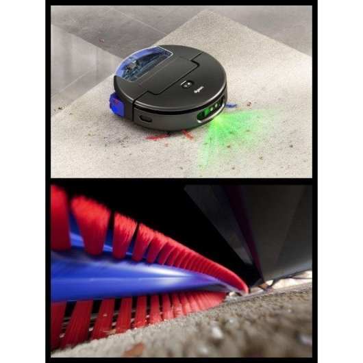 Aspirador Robô com Mopa Dyson Spot+Scrub Ai Navegação IA 18.000 Pa Filtração Avançada