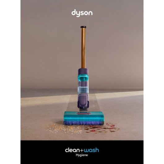 Aspiradora fregona sin Bolsa Dyson Clean+Wash Hygiene 95W 48 min Antienredos Azul Cobre