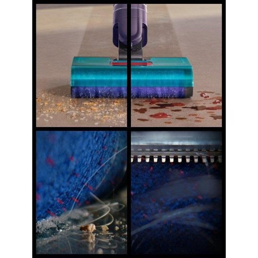 Aspirador sem Fios Dyson Clean+Wash Hygiene 95W 48 min Anti-emaranhamento Azul Cobre