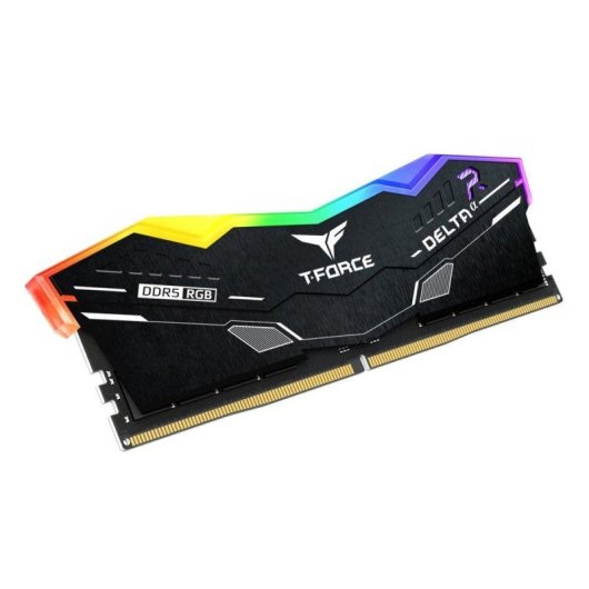 Memória RAM Team Group T-Force Deltaα RGB 32GB 2x16GB DDR5 6000MHz CL30 AMD EXPO Preto