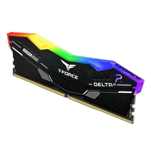 Memória RAM Team Group T-Force Deltaα RGB 32GB 2x16GB DDR5 6000MHz CL30 AMD EXPO Preto