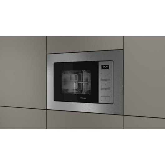 Microondas Teka MSEG 620 SS 20 Litros 800W con Grill 1000W y Control Touch