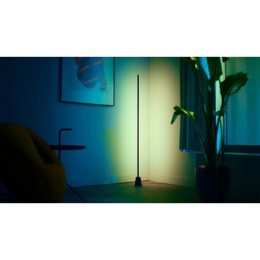 Lampada da terra WiZ Gradient RGBIC Wi-Fi Bluetooth Nero