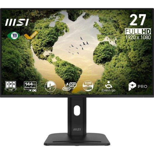 Monitor MSI Pro MP275PHGN 27" FullHD 144Hz IPS Altifalantes Ajuste altura