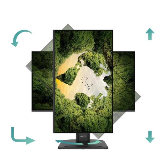 Monitor MSI Pro MP245PHGN 23,8" FullHD 144Hz IPS FreeSync Altura Ajustável
