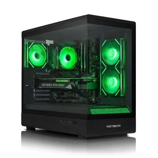PC Sobremesa VolttierPC AMD Ryzen 7 5800X 32GB 1TB SSD RTX 5060 Ti Windows 11 Pro WiFi 6