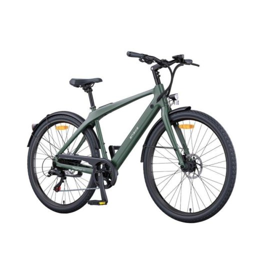 Bicicleta Eléctrica ENGWE N1 Air Motor 250W Batería 36V10Ah Frenos Hidráulicos Verde