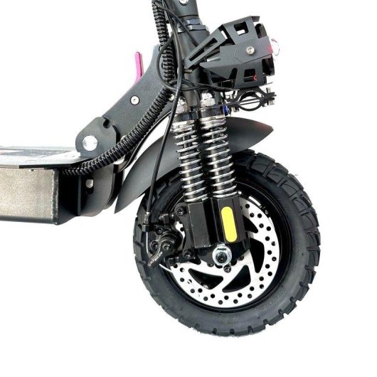 Patinete électrique Emanba X6 1200W x2 Autonomie 70km Pneus 10 pouces Freins disque Noir