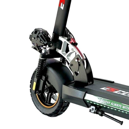 Patinete électrique Emanba L10 Pro 800W Autonomie 60km Pneus 10 pouces Freins à disque Noir