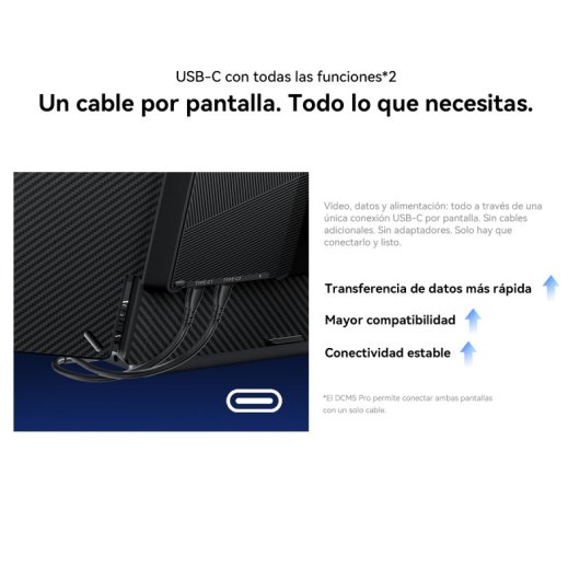 Blackview Dcm5 14" Doble Pantalla Full Hd Ips - Para Oficina Y Estudio