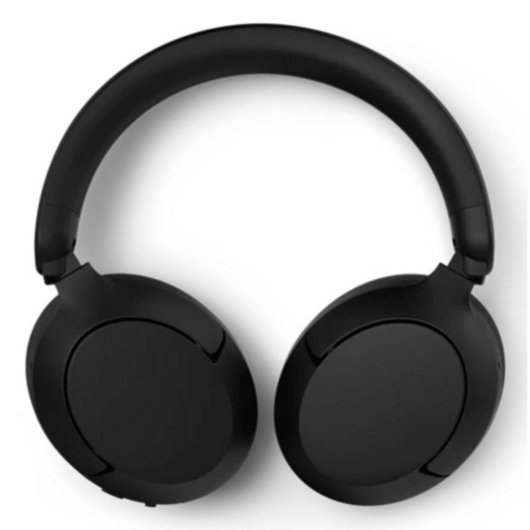 Auricolari Philips TAH6000BK/00 wireless e cablati Bluetooth con Cancellazione Attiva del Rumore, Microfono, ricarica rapida, neri