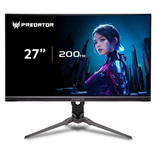 Monitor Acer Predator XB273UX 27" Quad HD 200Hz IPS HDR400 FreeSync Altura ajustável
