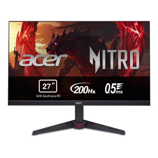 Monitor Acer Nitro VG270U X1bmiipx 27" Quad HD 200Hz IPS HDR10 FreeSync Premium