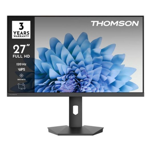 Monitor PC Thomson M27FB5C15 27" Full HD 120Hz IPS HDR10 Altoparlanti Regolabile in Altezza