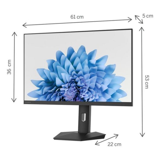 Monitor PC Thomson M27FB5C15 27" Full HD 120Hz IPS HDR10 Altoparlanti Regolabile in Altezza