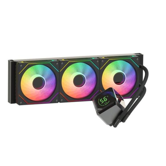 Refrigeração Líquida ProGaming IcePulse 360 360mm 3 Ventoinhas ARGB Display